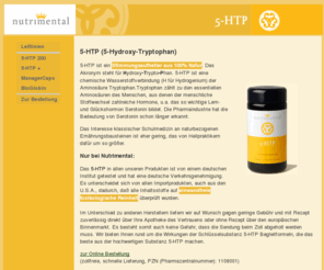 5-htp.nl: 5-HTP (5-Hydroxytryptophan) | Griffonia | L-Tryptophan
5-HTP ist ein 100% natürlicher Stimmungsaufheller ohne Chemie, auf reiner Naturbasis aus der Pflanze Griffonia. Bei uns können Sie diesen bekannten natürlichen Stimmungsaufheller bestellen.