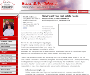 albanyshakerrealestate.com: Home
Albany real estate property listings and NY real estate property listings and mortgage calculators, sold by Robert VanDeloo, Jr., your Albany real estate professional.