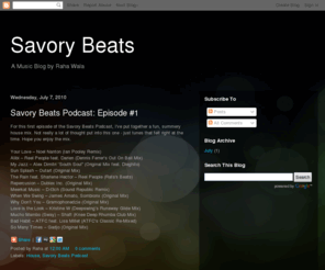 soundscapestories.net: Savory Beats
