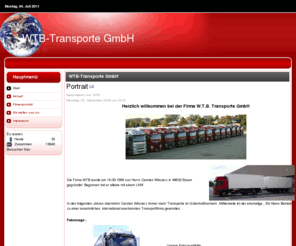 wtb-transporte.de: WTB-Transporte GmbH
WTB-Transport, wir bringens dahin wo es hingehört denn wir haben es drauf.