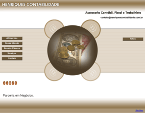 henriquescontabilidade.com: HENRIQUES CONTABILIDADE-Cartão de Visitas
HENRIQUES CONTABILIDADE