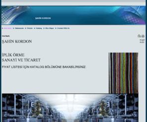 sahinkordon.net: ŞAHİN KORDON
ŞAHİN KORDON