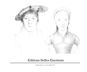 bellesemotions.org: Editions Belles Emotions
Editions Belles Emotions : présentation, catalogue, commande