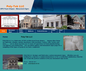 poly-tek.biz: Poly-Tek, EIFS, Stucco, Foam Shapes, MasterWall, Like Dryvit, St. Louis, Missouri Architectural, Trim
Poly-Tek, EIFS, Stucco, Foam Shapes, Masterwall, EIFS, Coatings, St. Louis, Missouri