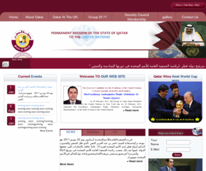 qatarmission.net: Permanent Mission of the State of QATAR to the United Nations official website
Permanent Mission of the State of QATAR to the United Nations official website www.qatarmission.org