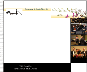 brillante1.com: Ensemble Brillante Web Site
Flutist Taka Konishi Home page, beautiful, deeply felt flute music repertoire & concert history、