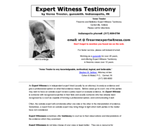 firearmexpertwitness.com: Verne Trester, Firearms and ballistics expert witness testimony
Verne Trester, Firearms and ballistics expert witness testimony