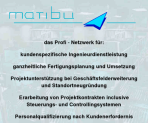 maribu-tech.com: Homepage maribu
Vorstellung von maribu, Firma fuer Productioneering - Dienstleistung - Ingenieursdienstleistung