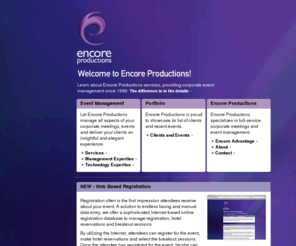 encore-pro.com: Encore Productions
Encore Productions