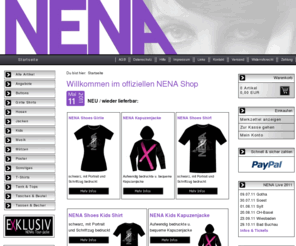 nena-shop.de: Offizieller NENA Shop
NENA Shop