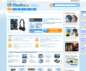 pczone.ch: Startseite | Finder.ch - Preisvergleiche - Top Angebote
Produktsuche und Preisvergleich. Top Angebote finden - finder.ch 