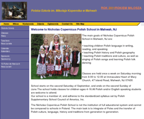 polskaszkolawmahwah.com: Polska Szkola im. Mikolaja Kopernika w Mahwah
Polska Szkola im. Mikolaja Kopernika w Mahwah