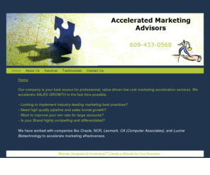 acceleratedmarketingadvisors.com: Home
Professional Service