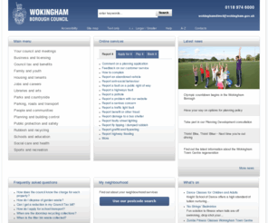 wokingham.gov.uk: Welcome
Welcome