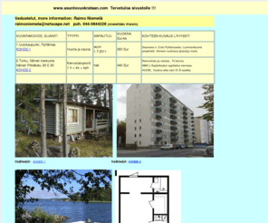 asuntovuokrataan.com: vuokrataan mökki uusikaupunki pyhämaa yksiö itäinen pitkäkatu turku
