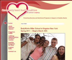 chhculster.org: Community Heart Health Coalition of Ulster County
The Community Heart Health Coalition of Ulster County was formed to promote heart disease prevention through physical activity and nutrition initiatives.