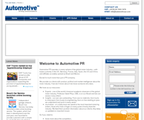 orbcommunicationsgroup.com: automotive pr
Automotive PR Ltd provides specialist PR services to the motor industry in the UK and globally.