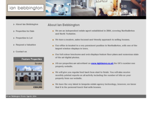 ianbebbington.co.uk: Ian Bebbington Estate Agents
