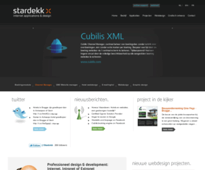 stardekk.org: webdesign, grafisch ontwerp - Stardekk Brugge, Vlaanderen - Belgie
stardekk webdesign, voor internet en grafische vormgeving, voor het maken van websites, flashapplicaties, databases maar ook voor het ontwerp van uw huisstijl, opmaak van uw brochures, magazines.