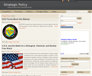 strategic-policy.net: Strategic Policy
Defense and Greek Sovereign issues