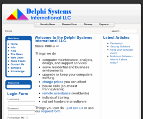 delphi-systems.com: Welcome to the Delphi Systems International LLC
Delphi Systems IT Service