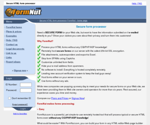 formnut.com: Secure form processor FormNut.com
