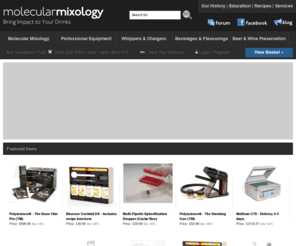 molecularmixology.co.uk: MolecularMixology.co.uk
Website selling ingredients and equipment for molecular mixologists