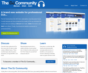 thedjcommunity.com: The DJ Community
Discuss  .  Share  .  Learn