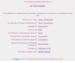 uli-schneider.com: Uli Schneider
