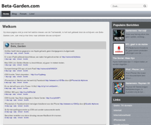 beta-garden.com: Welkom : Beta-Garden.com
