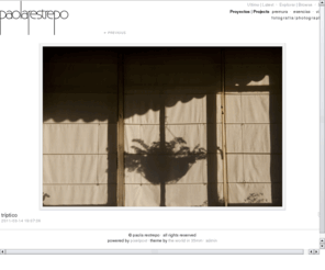 paolarestrepo.com: tríptico |  | fotografía
fotografía