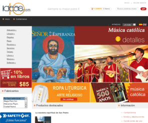 10ideas.com: 10ideas :: Tienda virtual católica
10ideas :: Tienda virtual católica :  - Libros, Música, Software, Liturgia, Rosarios, Ropa, Servicios, Telares, Regalos, Artesanía, ecommerce, open source, tienda, compras online