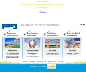 build-valley.com: Build Valley
Producteur, fabricant et distributeur de matériaux de construction comme les panneaux sandwich, panneaux multifonctions isolants, murs porteurs de grandes dimensions, les constructions modulaires, abris rigides, cabines déployables, bâtiment d'élevage à hauteur réduite et les modules aménageables.