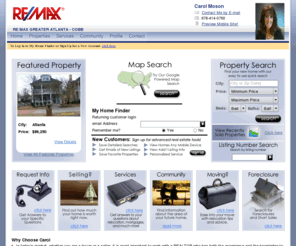 listingsinsmyrna.com: My Homepage | Carol Moson | Atlanta Real Estate | RE/MAX Greater Atlanta
home buyer tax credit for home buyers and sellers. blog topics