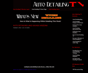 autodetailingtv.com: Auto Detailing TV Home Page - Auto Detailing
Auto Detailing