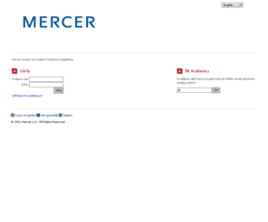 azesnekyanhaklar.com: Mercer Flex Benefit System - Login Form
