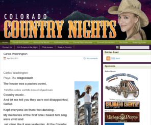 coloradocountrynights.com: Colorado Country Nights
Colorado Country Music news and reviews