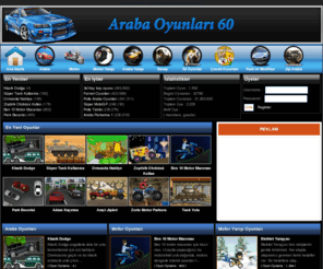 arabaoyunlari60.com: Araba Oyunları , Araba Oyunlari
Araba oyunları araba oyunu yarış sitesi. Yeni oyunlar ile en çok sevilen park etme ve modifiye oyunlarının keyfini sürün. formula1 ve dev kamyon oyunu ile en şık arabaoyunları sizlerin beğenisine sunuldu.