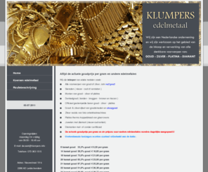 goud-zilver-diamant-inkoop.nl: Klumpers edelmetaal - Home
