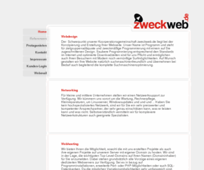 kuenstlerpraesentation.com: Zweckweb -  Webdesign und Website-Erstellung Berlin
zweckweb.de ist das Zuhause einer Kooperationsgemeinschaft von Technikern, Programmierern und Webdesignern.