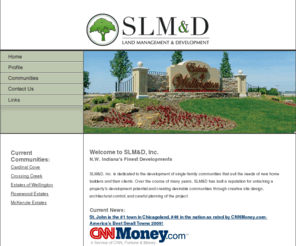 slmdinc.com: SLM&D :: Land Management & Development
SLM&D: Land management and develoment in Northwest Indiana