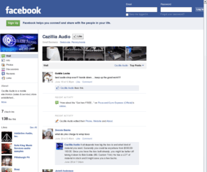 cazillia.com: Incompatible Browser | Facebook
 Facebook is a social utility that connects people with friends and others who work, study and live around them. People use Facebook to keep up with friends, upload an unlimited number of photos, post links and videos, and learn more about the people they meet.