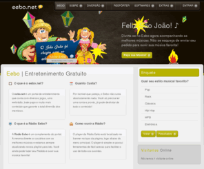 eebo.net: Página Inicial
Eebo | Entretenimento Gratuito