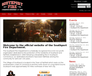 southportvfd.com: Southport Fire Department
The official website of the Southport Volunteer Fire Department, Southport, Connecticut, Serving the Village of Southport and Town of Fairfield Since 1895