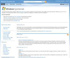 tcpview.com: Windows Sysinternals: Documentation, downloads and additional resources Microsoft Windows Sysinternals