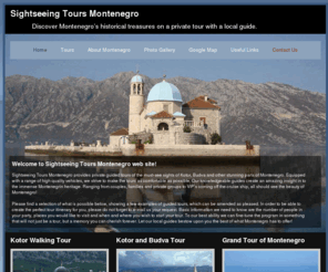 sightseeingtoursmontenegro.com: Sightseeing Tours Montenegro
Sightseeing Tours Montenegro