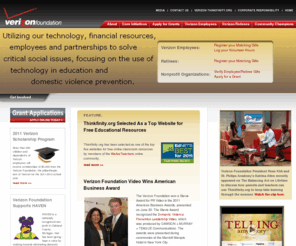 verizonreads.com: Verizon Foundation
Using Communications Technology to Improve Lives