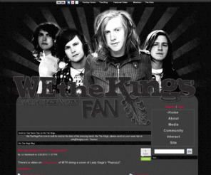 wethekingsfan.com: We The Kings - #1 Fansite >  Home
Number one fan site for the band "We the Kings", check us out for forums, chats, news, profiles, and more!