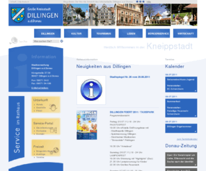 dillingen-donau.de: Große Kreisstadt Dillingen a.d.Donau
Offizielle Internetseite der Großen Kreisstadt Dillingen a.d.Donau
