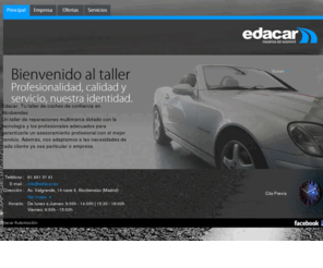 edacar.es: Edacar. Tu taller de coches de confianza en Alcobendas
Edacar. Tu taller de coches de confianza en Alcobendas